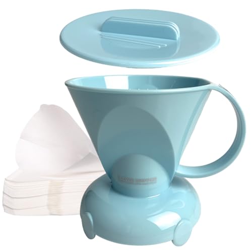 Clever Coffee Dripper Macaron Blue Coffee Maker Safe BPA Free Plastic Hassle-Free Ways Make Manual...