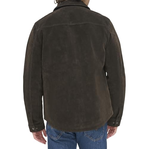 Image of Levi's Men's Faux Leather Shirt Jacket