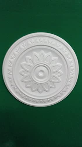 Dekor Göbek Kartonpiyer Stropiyer Tavan Lamba Göbeği, Papatya 39 cm, Küçük Papatya L. Göbeği (39X39X3)