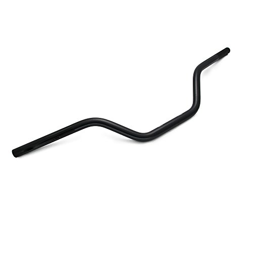 Manubrio para motocicleta 7/8" 22mm Cafe Racer Universal para Cafe Race Bobber Motocross Dirt Pit Bike ATV Ebike Mini Bike Negro miniatura 3