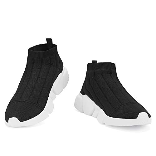 Image of Casbeam Men's Running Knit Comfortable Lightweight Breathable Casual Sports Shoes Fashion Sneakers Slip-On Walking Shoes