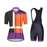 UGLY FROG 2025 Damen Radtrikot Sportartspezifische Bekleidung Radfahren Trikots & Shirts Kurzarm Set Trägerhose Anzüge Sommer Rennrad Bekleidung