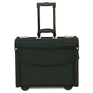 Tassia – Mallette Porte-Documents à roulettes – Emplacement pour Ordinateur Portable 16″ – Nylon 1680D