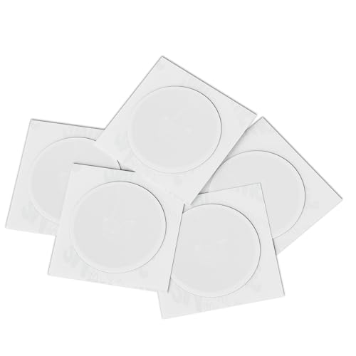 Image of 10pcs NFC Tag White NFC Stickers Anti Metal NFC Tags On-Metal NFC Tag Programmable NFC Tags Work Perfectly with TagMo & All NFC-Enabled Devices