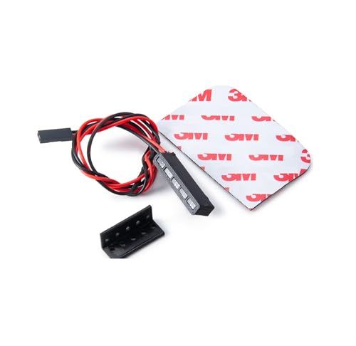 Luces vehículo RC Axial SCX10 II 90046 upgrade parts barra de luz de techo 32 mm