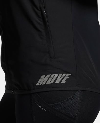 Image of Jockey MW50 Women's Microfiber Fabric Relaxed Fit Raglan Styled Water Resistant Hoodie Jacket with Stay Dry Treatment