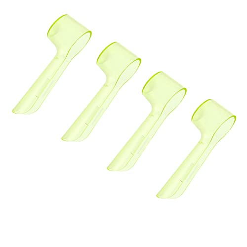 ���u���V�w�b�h�J�o�[ 4�p�b�N ���u���V�J�o�[�L���b�v Oral B�d�����u���V�Ή� ���E���h�w�b�h (�C�G���[)