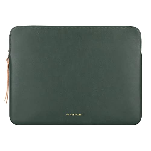 Image of Comfyable Tablet Sleeve Compatible for iPad Pro 13-in M4 2024, iPad Air 13-in M2, 12.9 inch iPad Pro M2 M1 with Magic Keyboard & Pencil Holder - PU Leather Bag Waterproof Slim Protective Cover Case