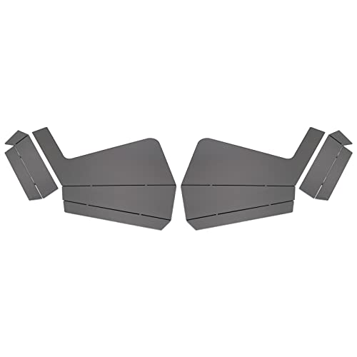 Ecotric Diy Front Bumper Bare Metal Kit Compatible With 1984-2001 Jeep Cherokee Xj Winch Mount Plate #TOP5