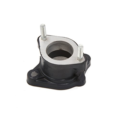 Colector de admisión de carburador 28mm con conector aislador y tornillo de mezcla