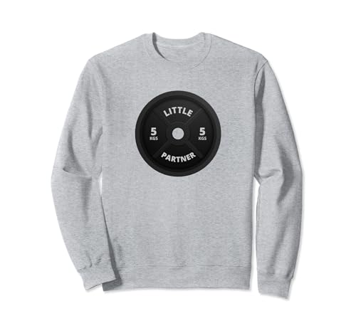 Little Partner – Dad & Mom Workout Gym Boys & Girls Felpa