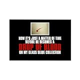 CafePress Dexter's Blood Slides Rectangle Magnet, 3'x2' Refrigerator Magnet