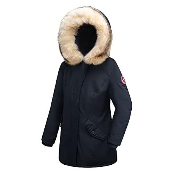paragoose Nina Donsjack parka winter dames middellang waterdicht ademend capuchon