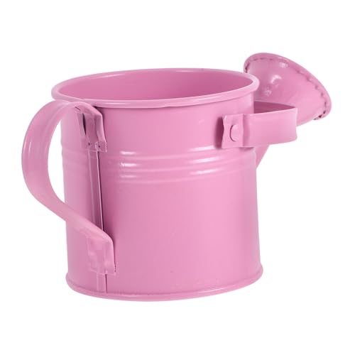 ibasenice Regadera para Plantas Regadera Bonita para Interior Regadera Bonita De Metal Regadera para Exterior Regaderas Regadera para Exterior De Hierro Galvanizado Rosa