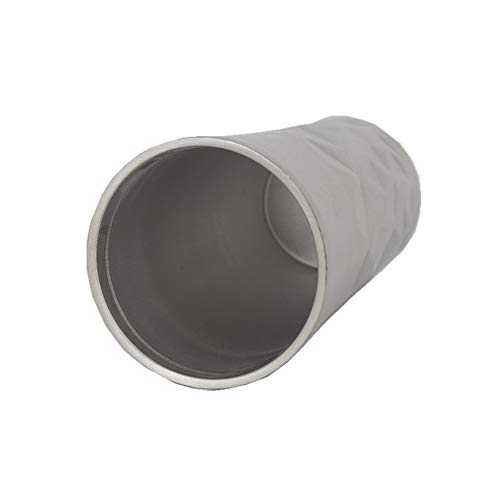 Copo Térmico em Aço Inox para Café Chá Leite 450 ML - Prata