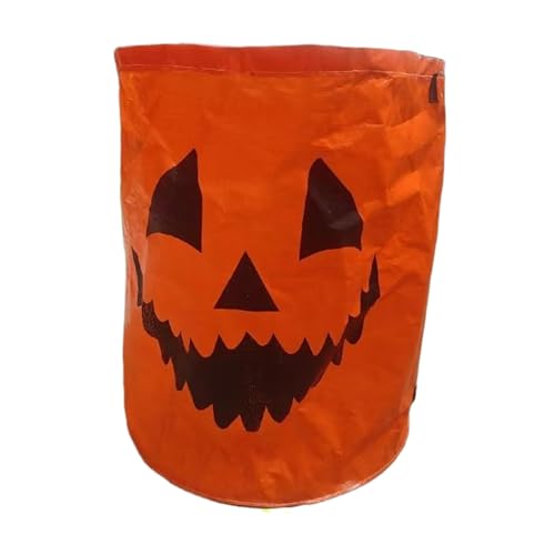 カボチャの葉っぱ袋,再利用可能なカボチャ柄リーフバッグ | 折りたたみ式大型ゴミ収納コンテナ グラスクリッピングや庭のゴミ用 秋の屋外装飾