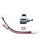 WFLNHB AM128242 Carburetor Fuel Shut Off Solenoid Valve Replacement for John Deere Carb STX38 LX255