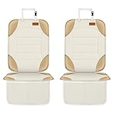 Car Seat Protector for Child Car Seat, Siivton Car Seat Cushion for Leather and Fabric Seats, 2 Mesh...