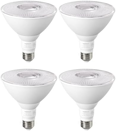 EDISHINE PAR38 Flood Lights Outdoor Bulb, Dimmable LED Flood Ligh...