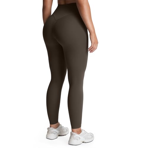 Aoxjox High Waisted Workout Leggings for Women Tummy Control Buttery Soft Yoga Metamorph Deep V Pants 26