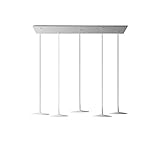 Vibia 028210/1B Hängeleuchte Skan S Fünf Weiß
