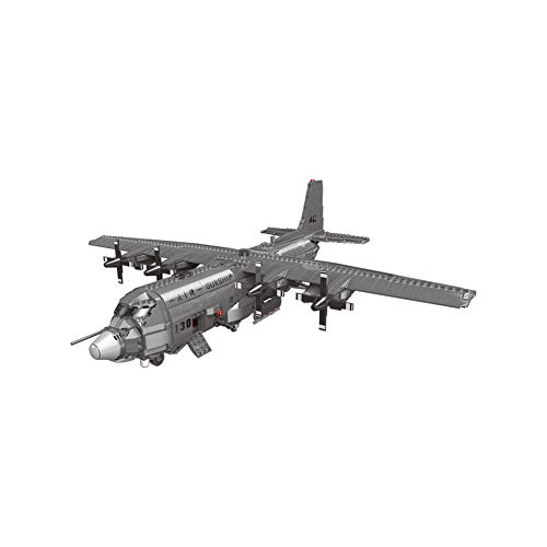 XingBao Keefe Military Series Set AC-130 Air Gunship Model C 130 Hercules Military War Plane (No Original Box )