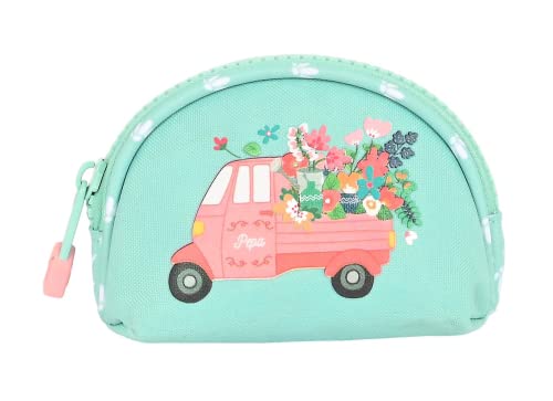 Safta- Portamonete Xs Glowlab Pepa 9,5 X 7 X 3 Cm, Multicolore, 812217725