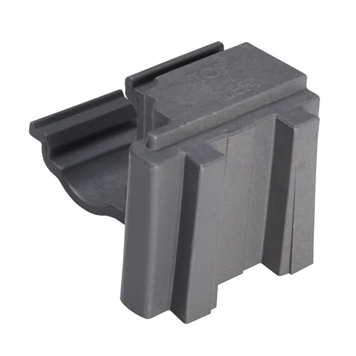 Cambro ECC1580 Elements Brushed Graphite Corner Connector Set