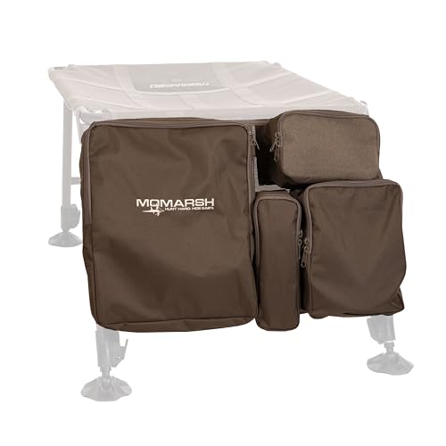 Image of Momarsh Final Stand Dog Adjustable Training Platform & Storage Panel | Hunting Stand | Elevated Pet System for Place, Agility & Steadiness | Dog Trainer System | Mesh Bottom Mud Feet | 150lb Capacity