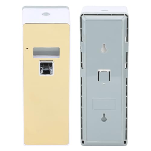 Difusor aromático eléctrico con panel de acero inoxidable LCD miniatura 7