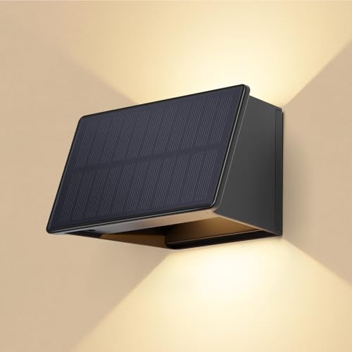 Shirylzee luces solares led exterior jardin