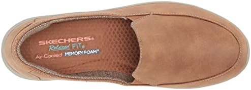 Skechers Women's Sporty Loafer Flat, Chestnut, 5.5 | Image 4