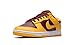 Nike Men's Low Dunk, Burgundy Yellow, 12