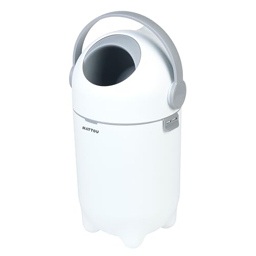 Nattou Cubo de pañales Dropy, blanco