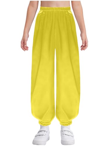 Agoky Pantalones Bombachos para Danza del Vientre Niña Pantalón