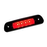 Cxdar Third 3rd Brake Light LED for 1999-2004 Jeep Grand Cherokee, High Mount Rear Brake Lights Assembly for 99-04 Grand Cherokee, Waterproof Center Cab Lamp Stop Light (Black)