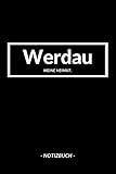  Werdau: Notizblock A5 120 Seiten  Punktraster  Notizbuch für deine Stadt