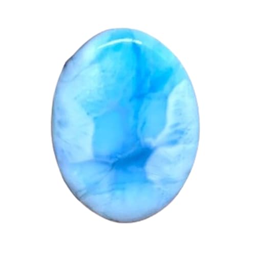 Larimar cabochon ovale 38x27mm naturel GH_NAT_07256 pour création de bijoux