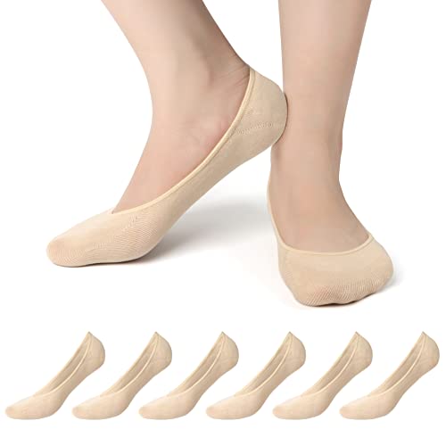Kordear Chaussettes Basses Femme Homme Invisible Socquette Femme 6 Paires Antiglisse Chaussettes de Sport en Coton Cover