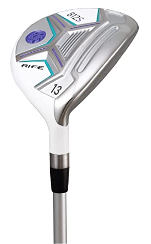 Rife Golf Women's Rife 812s Offset Golf 13 Wood Golf Club, Right Handed Premium Ultra Forgiving Ladies Flex Graphite Shaft with Tour Velvet Grip