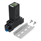 GUETNEU Relè display digitale LCD, ritardatore di controllo doppio orario con presa terminale plug-in, relè di ritardo DPDT a 8 pin 24 VDC (H3Y-2)
