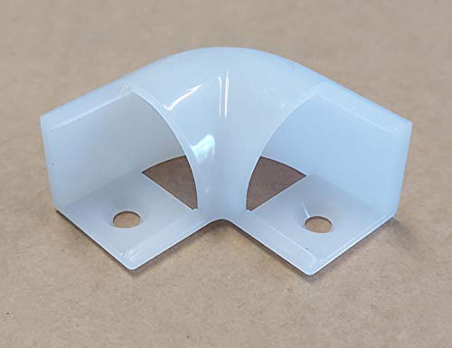 Preisvergleich Produktbild Eckverbinder für LED Aluprofil / Eckprofil Ecke-Rund ER