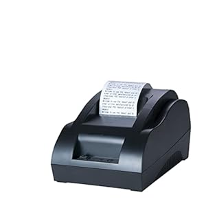Label Printer 5 8iiz Ontvangstprinter 58mm klein zwart USB Interface-printer for supermaket/ziekenhuis Draagbare Derect Thermal Printer