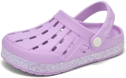 Kids Clogs Boys Girls Garden Clogs Pool Slip on Water Shoes