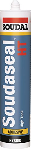 Soudal SOUDA Seal HT, dauerelastischer Cartouche/mastic à base de Hybrid – Polymère, adhésive : 290 ml (différentes couleurs)