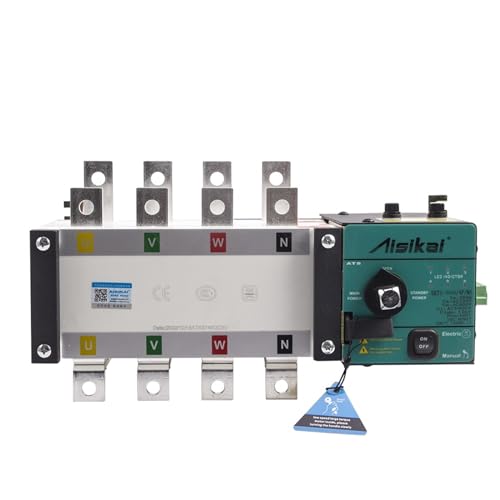 Butpdypep -Generador Diésel 4p 300a Ats, Doble Potencia, Interruptor De Transferencia Automática, 300amp, 220v, Compatible Con Panel Del Módulo De Control Butpdypep -Generador Diésel 4p 300a Ats, Doble Potencia, Interruptor De Transferencia Automática, 300amp, 220v, Compatible Con Panel Del Módulo De Control