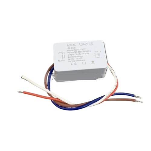 Alimentation LED 12V 6W ultra-mince avec transformateur intégré pour bande micro LED d'armoire