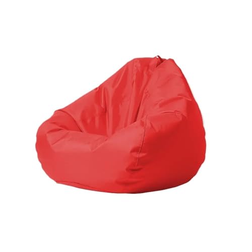 SHBHWS Funda Impermeable for puf de Exterior, sin Relleno, for jardín, Playa, Camping, Piscina, Flotante, Oxford para Relajarse en Interiores y Exteriores(Red,D70cm-cover-kdis)
