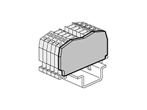 legrand 039631 Cloison terminale Bloc de jonction ressort Viking 3-2 cond - pas 5-6