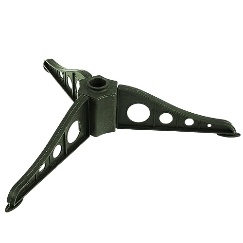 Catálogo de Soportes para el árbol de navidad favoritos de las personas. 49 KUYYFDS Soportes para árboles de Navidad Triángulo con Orificio de 2 cm Plataforma extraíble para Soporte de árbol de Navidad Base giratoria de plástico Estable Base para...